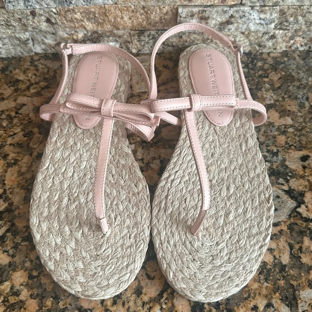 Stuart Weitzman Felicity Slingback Espadrille Sandal
